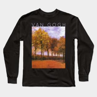 Van Gogh - Autumn Landscape Long Sleeve T-Shirt